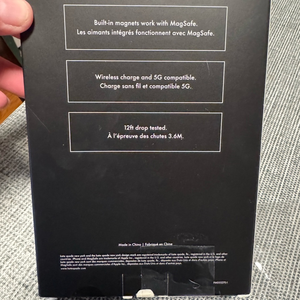 Kate Spade NWT Protective Hardshell MagSafe Case iPhone 15 Pro Max - Picture 5 of 6